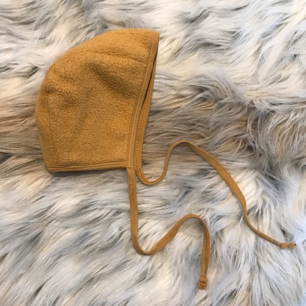 Briar Baby Breckenridge Sherpa Sherpa Bonnet - Size 6-12m